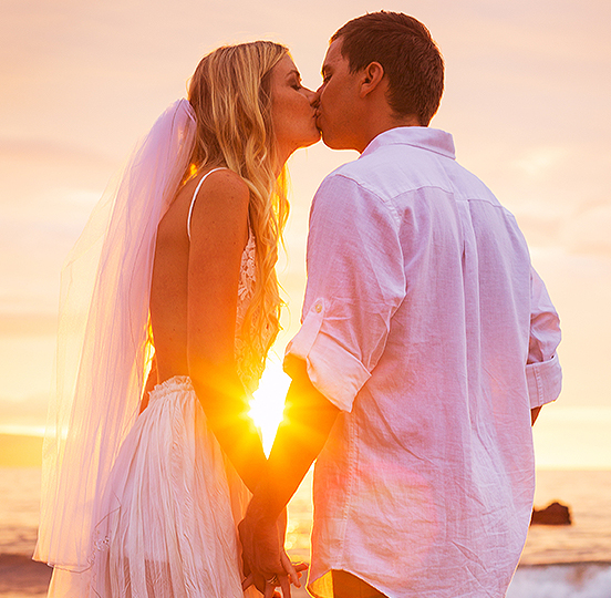 Sunset Evening Wedding Venue Packages