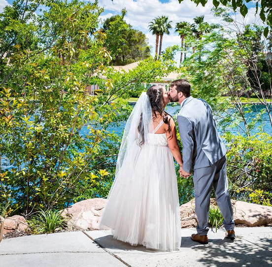 Swan Banquet Hall Use with All Inclusive Las Vegas Ceremony and Reception Packages Booked at Always and Forever